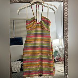 XS Rainbow Knit Dress